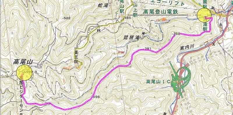 登山初心者ステップアップに高尾山　稲荷山コース