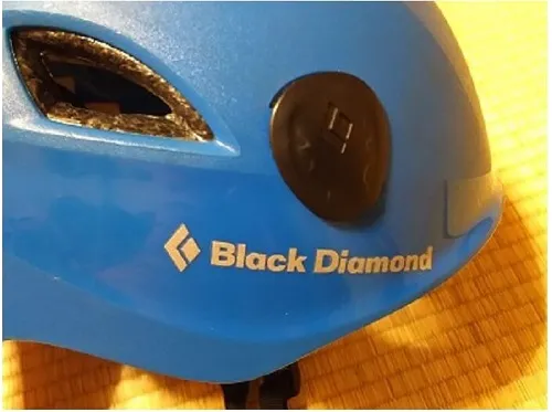 登山用ヘルメット　ブラックダイヤモンド　ハーフドーム　青 